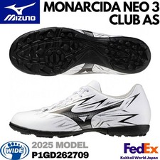 MIZUNO Futsal Shoes MONARCIDA NEO 3 CLUB AS P1GD262709 White/Black TURF WIDE NEW