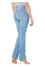 DG2 by Diane Gilman Women's Sleek Denim Bootcut 5-Pocket Jean Chambray