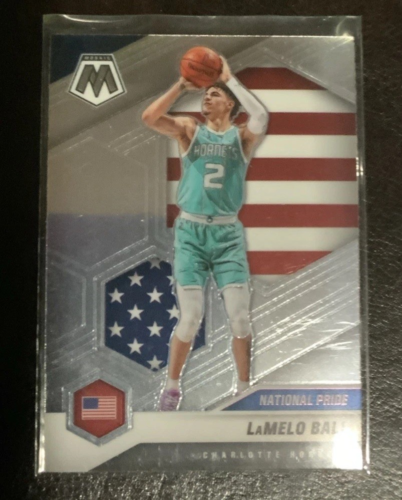 2020-21 Panini Mosaic - National Pride LaMelo Ball #257 Silver Prizm (RC)