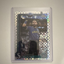 Topps 2023 Chrome Update X-Fractor Eugenio Suarez Seattle Mariners USC125