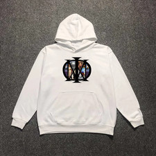 Dream Theater Band Logo White Hoodie Size S-5XL