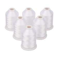 60WT White Sewing Bobbin Fill Thread Machine Embroidery 1500 Meters Spool