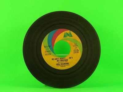 DIAMOND,NEIL HE AIN'T HEAVY,HE'S MY BROTHER (4) (137) 7'' UNI