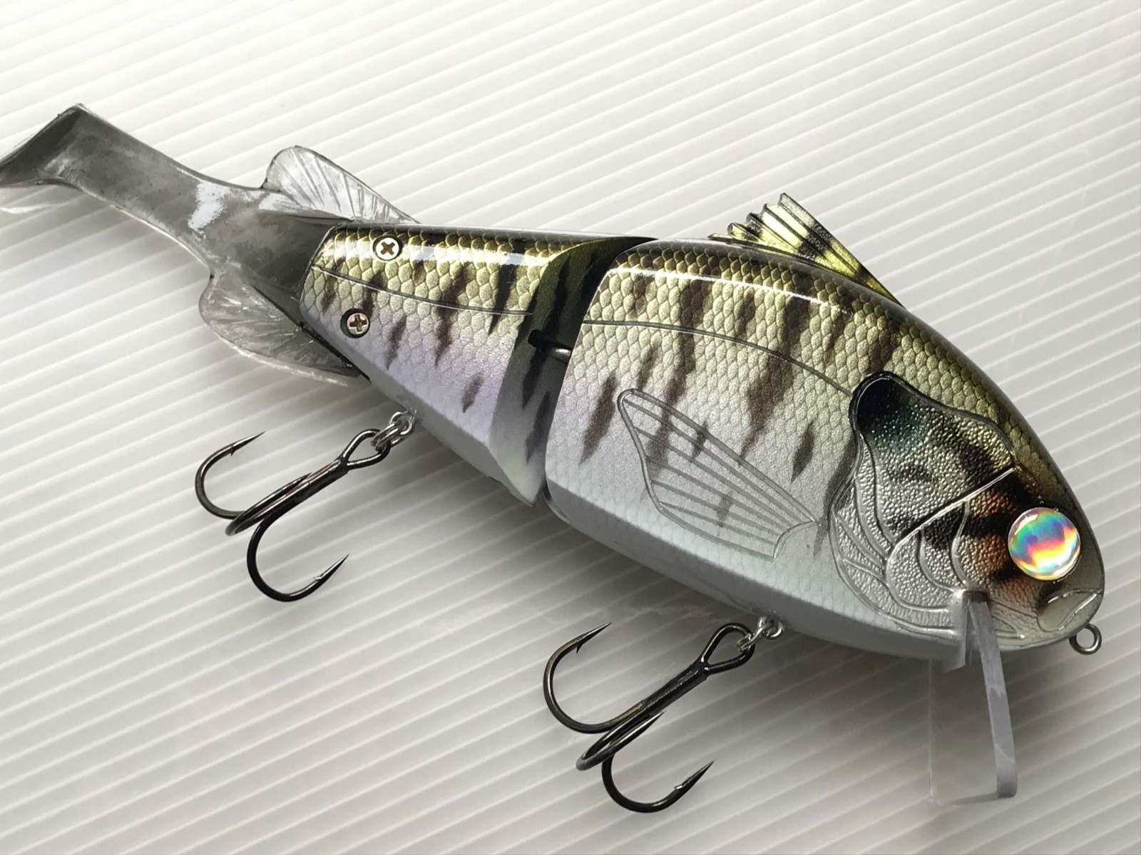 Kurouto Lures "Gillips" 19cm 100g Floating Lip Swimbait Bluegill Handmade Japan - Image 2