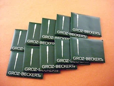 100 GROZ-BECKERT Sewing Machine Needles Juki DDL-555 8700 8700-7 & many others