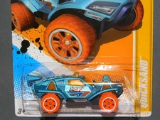 HW HOT WHEELS 2012 NEW MODELS #19/50 QUICKSAND HOTWHEELS TEAL RACE TRACK READY