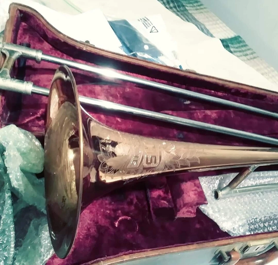 🤴 Olds Recording T BONE Super Bonito Gran Diapositiva Foto 2 de 4