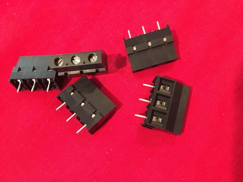 5pcs 39390-0103 Molex Fixed Terminal Blocks 9.52MM 3 CKT 600V - Picture 3 of 5