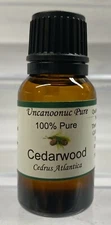 Cedarwood Pure Essential Oil 15mL Therapeutic Grade