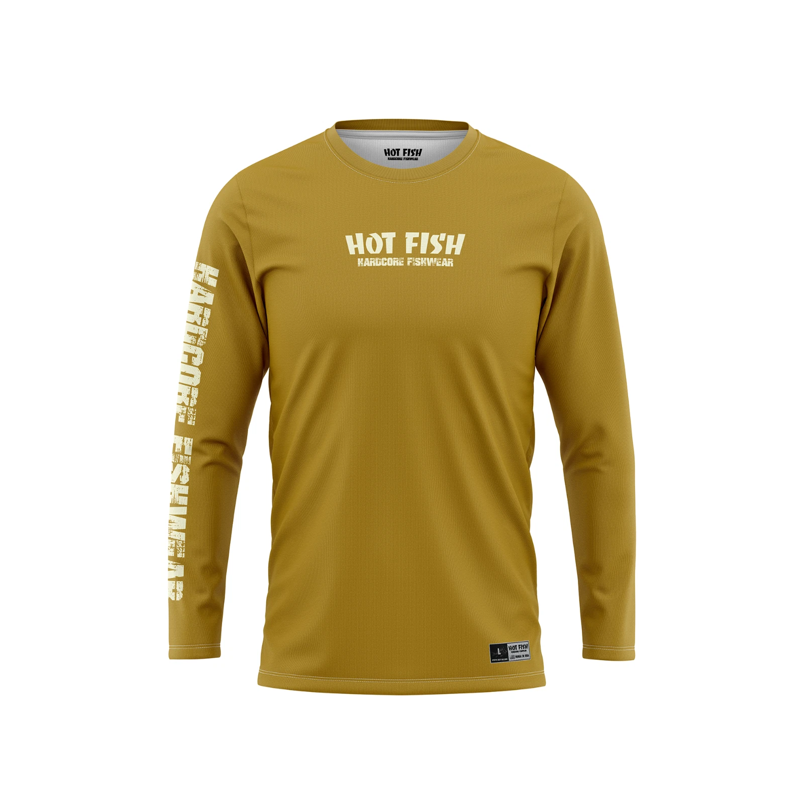 HOT FISH BUTERFLY - Men’s Long Sleeve Fishing Shirt – UPF Protection