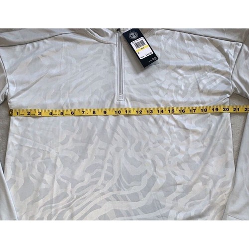 Under Armour Heat Gear Hoodie Women's size M UA Locker Emboss 1/4 Zip Pullover - 第 4/12 張圖片
