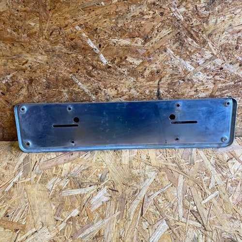 Mercedes-Benz W126 Front Bumper License Plate Holder Chrome - 第 5/7 張圖片