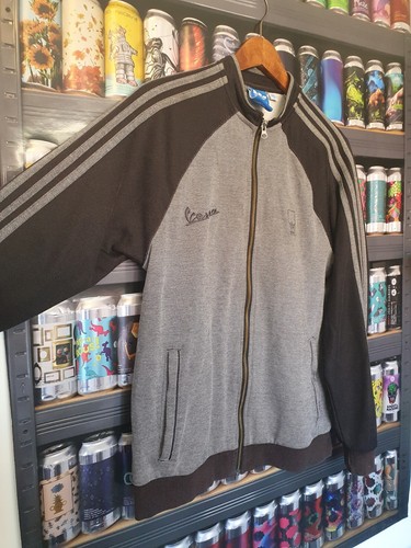 Adidas Vespa Herren mittlerer Trainingsanzug Jacke Track Top Vintage Retro selten - Bild 3 von 14