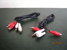  2 48" 3.5MM AUX RCA PHONO MALE / FEMALE AUDIO STEREO JACK