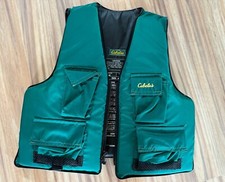 Cabela  s Fishing Vest III Flotation Aid Adult S/M 32-40 In Excellent 