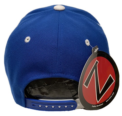 Zephyr NCAA Duke Blue Devils “Competitor" Structured Curved Bill Snapback Hat - Picture 3 of 6