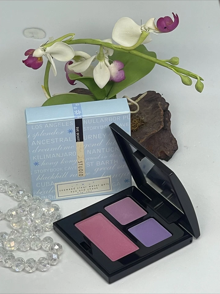 Sue Devitt Algas Geles de Agua Transparente - Sombra de Ojos y Rubor - Lady Elliot - Nuevo en Caja Foto 2 de 4