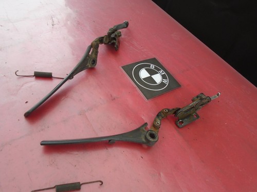 96 97 98 99 00 01 02 BMW Z3 E36 INTERIOR CONVERTIBLE TOP LOCK LATCH HANDLE SET - Picture 4 of 4
