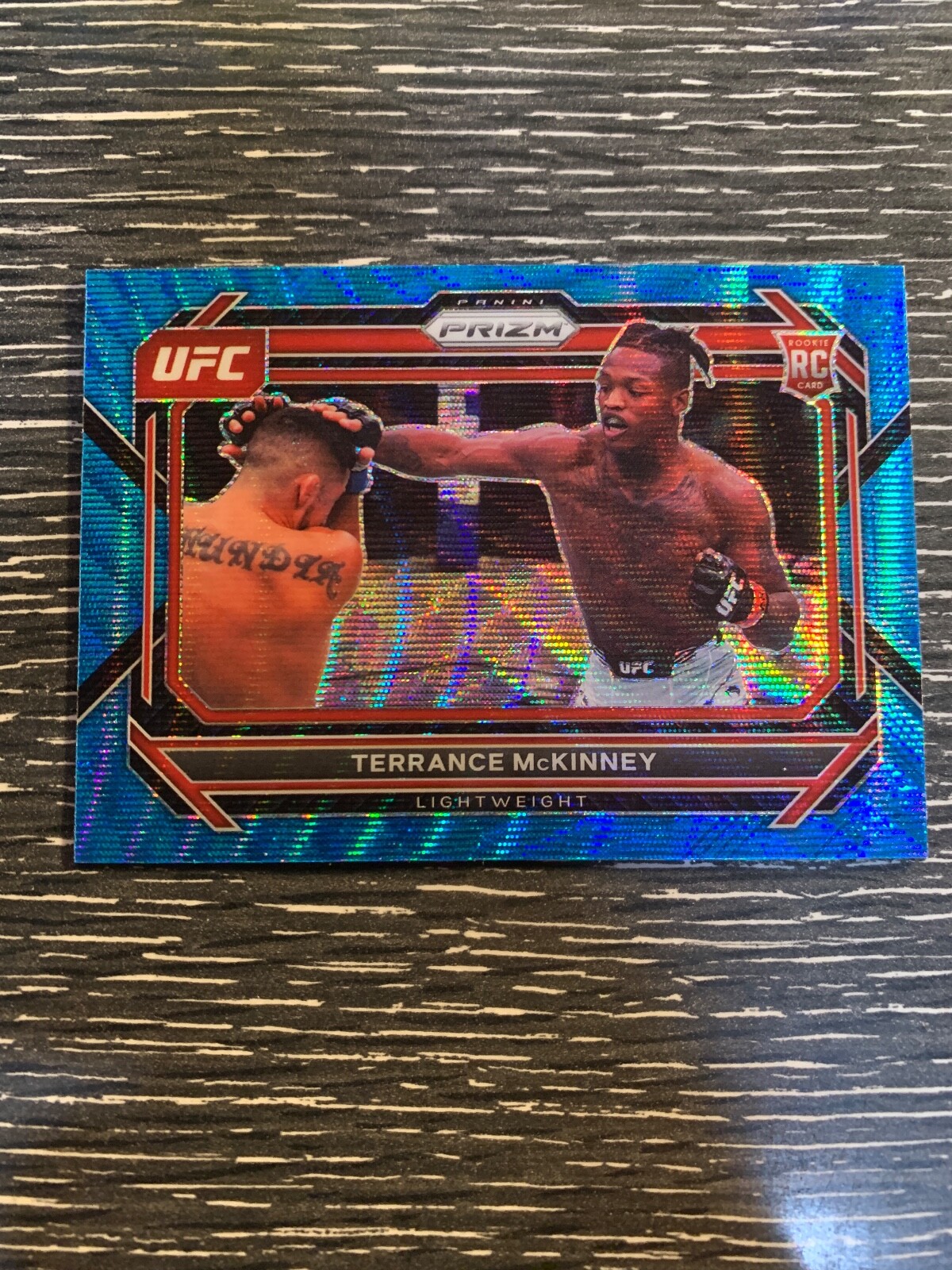 2023 PRIZM UFC BLUE WAVE 31 Terrance McKinney - Lightweight