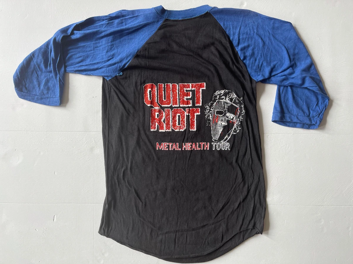 新作商品 quiet riot metal health バンドTシャツ minhaqualitylife