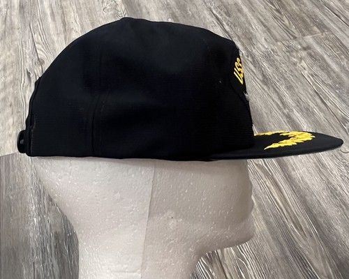 VTG New Era Navy USS WISCONSIN BB-64 Snapback Cap Made in USA Baseball Hat OSFA - Picture 4 of 12