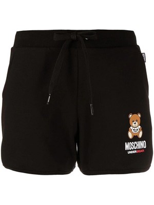 Moschino Pantaloni eleganti con cuori dorati HDP05Y
