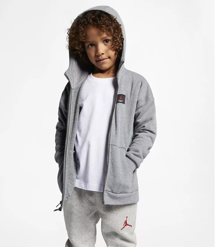 Nike boys full store zip hoodie