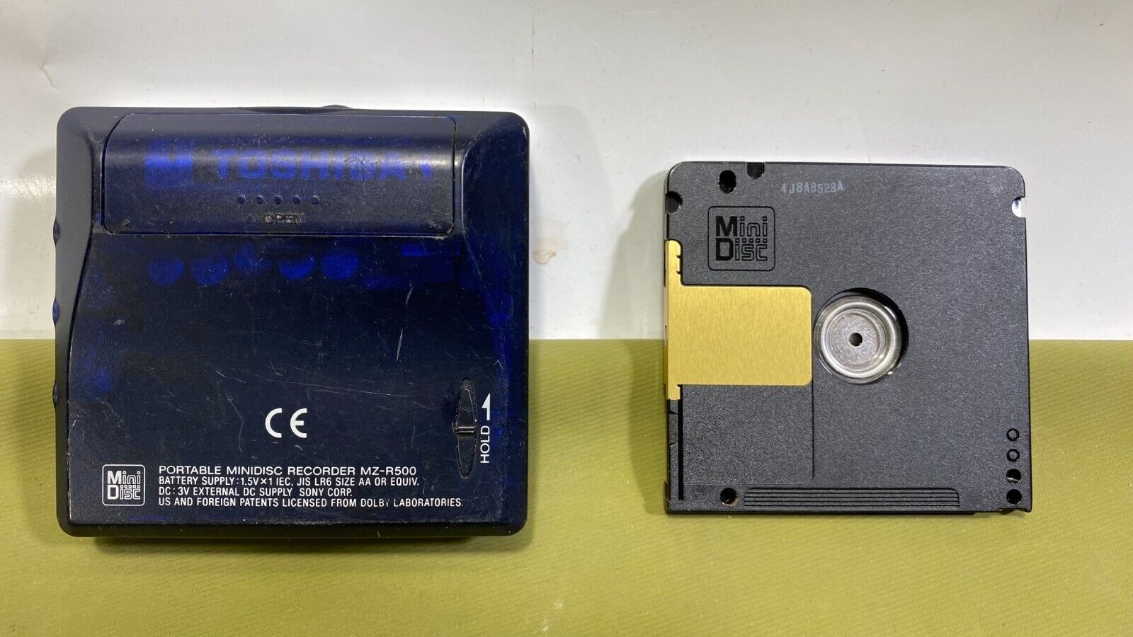 SONY WALKMAN MZR500 GRABADOR MINIDISC PORTÁTIL CON DISCO eBay