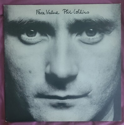 Phil Collins Face Value 1981 LP Vinyl - In Air Tonight