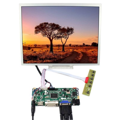 HD MI VGA DVI Audio lcd controller board NT68676 + 12.1inch LQ121S1LG75 800x600