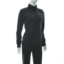 Kappa Women's Full Zip Track Sportswear Jacket Black jumper sport M Genuine