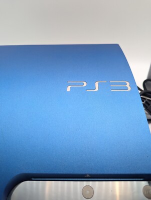 PlayStation 3 Splash Blue 320GB Excellent Condition 4948872413060
