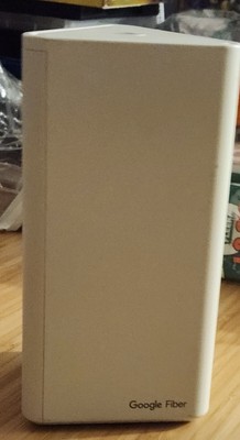 Google Fiber Router Network Box with Power Adapter   Tested & Working