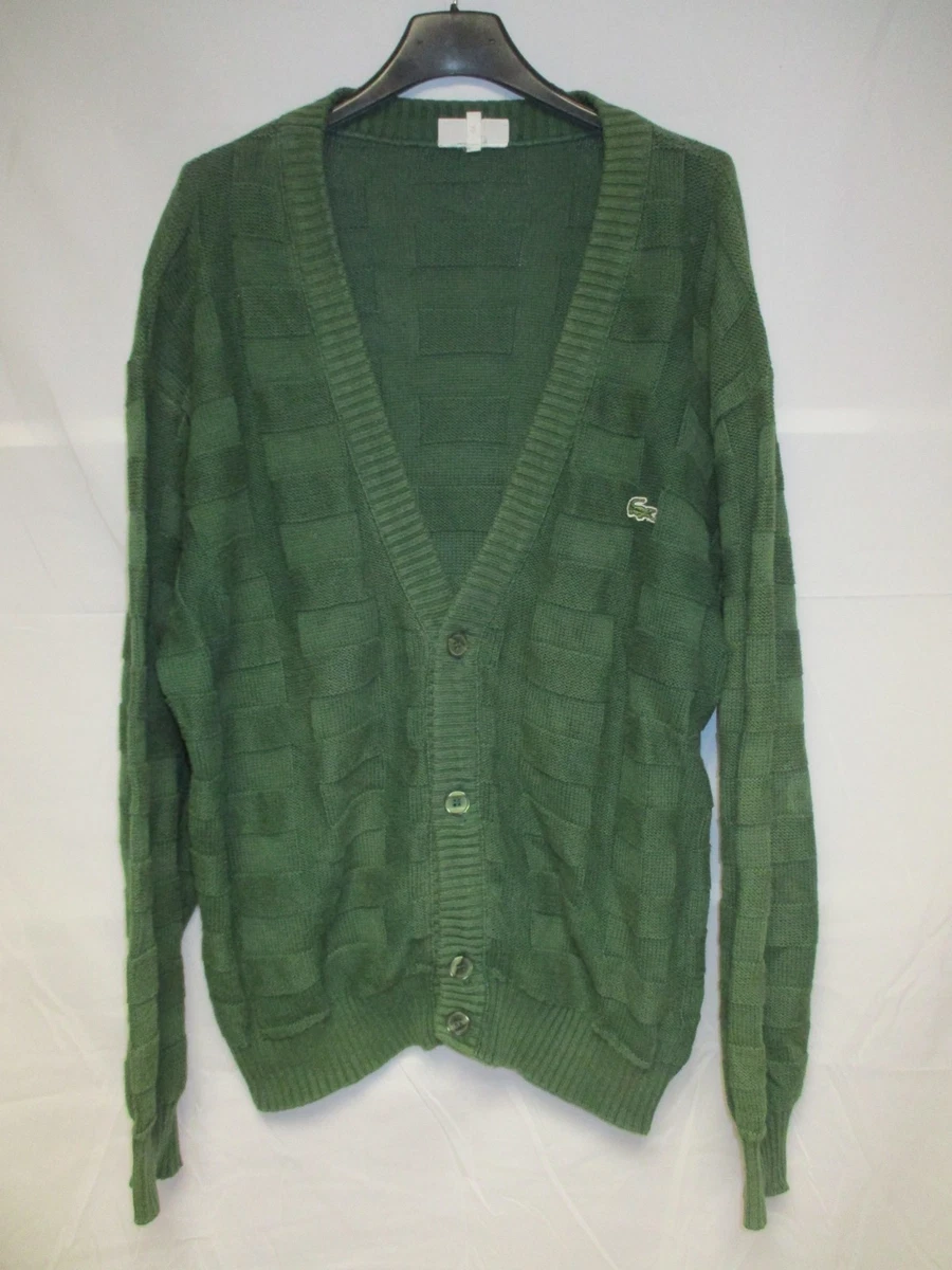 gilet vert lacoste