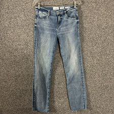 Frame Denim Women's Size 26 Light Wash Le High Straight Leg Stretch Denim Jeans