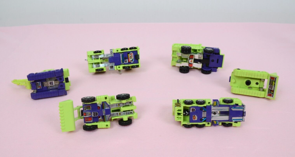 Vintage Transformers G1 Constructicons Devastator Hasbro 1985 Complete ...