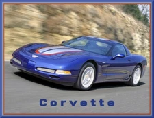 2004 Chevrolet CORVETTE COMMEMORATIVE EDITION #2, Toolbox/Refrigerator Magnet