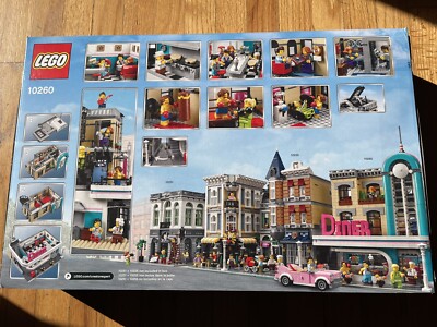 ビルディバイド プロモ BOX セット LEGO 10260 Creator Expert Modular Building Set Downtown Diner NEW