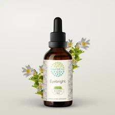 HerbEra Eyebright Alcohol-FREE Tincture, (Euphrasia officinalis)