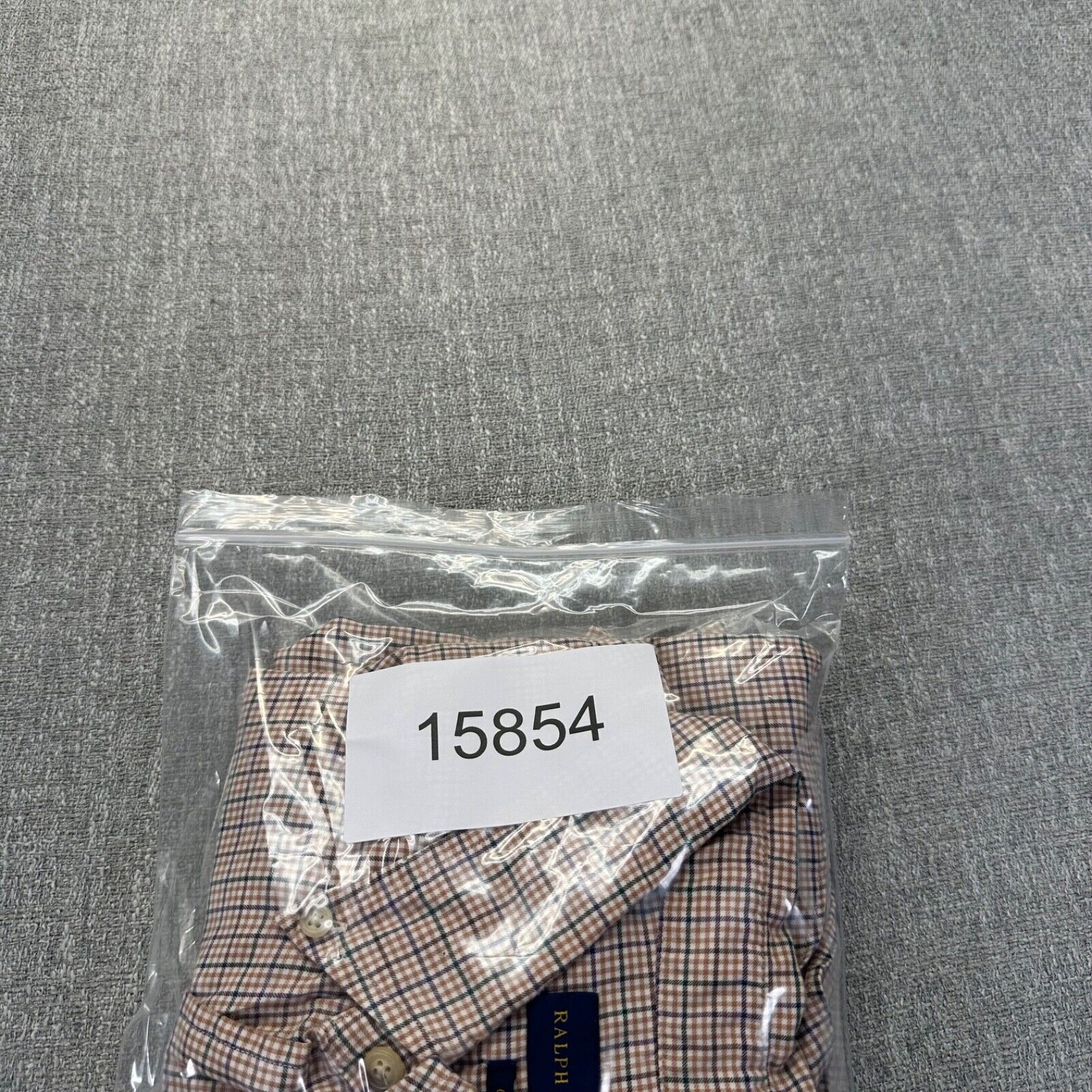 Ralph Lauren Button Up Shirt Mens 3XLT Brown Plai… - image 7