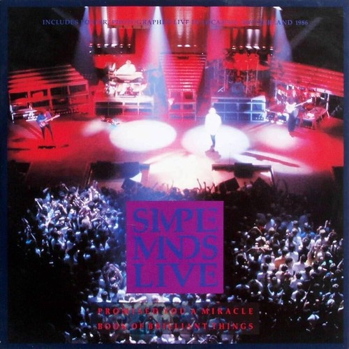 Why Pay More? SIMPLE MINDS LIVE - LIMITED EDITION 10" VINYL EP with FREE POSTER! - Picture 2 of 3