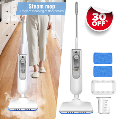 #ad Steam Mop Hot Cleaner 2 in 1 Convenient Detachable Handheld Floor Cleaning Unit $51.61