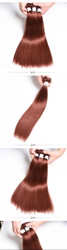 Silky Straight Virgin Indian Brazilian Malaysian Peruvian Human Hair 1or3 Bundle - Picture 6 of 16