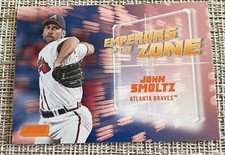 2019 Stadium Club Emperors of the Zone Orange #EZ9 John Smoltz /50
