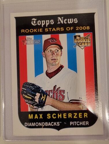 2008 TOPPS HERITAGE Complete BASE SET Low&High 1-425 501-625 Kershaw Scherzer RC - Picture 3 of 6