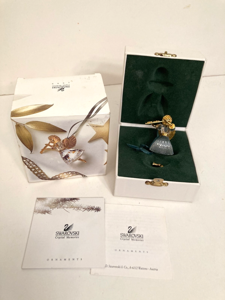 Swarovski Crystal Memories 1999 ANGEL Annual Christmas