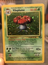 Pokémon Vileplume 15/64-Jungle Set-Holo Rare-WotC-LP/MP *FREE SHIPPING*