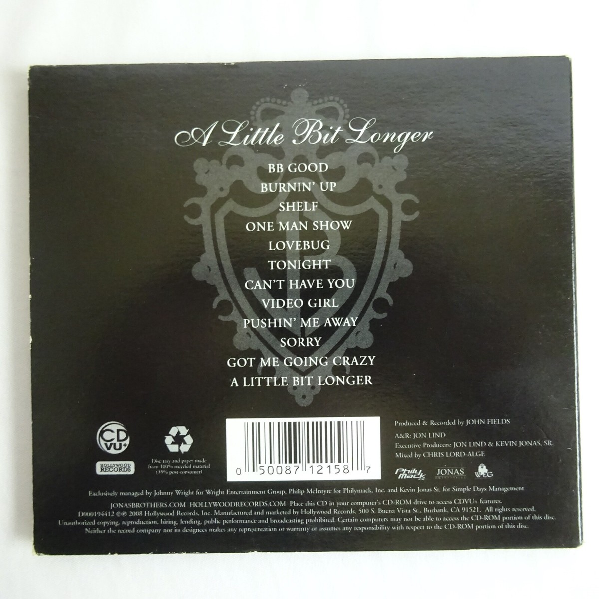 Jonas Brothers CD A Little Bit Longer | eBay