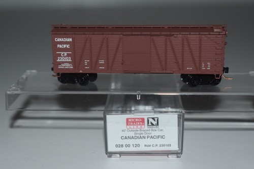 Carro de carga de una sola puerta escala N MTL 02800120 Canadian Pacific 40' 230103 C29381 | Zustand: New