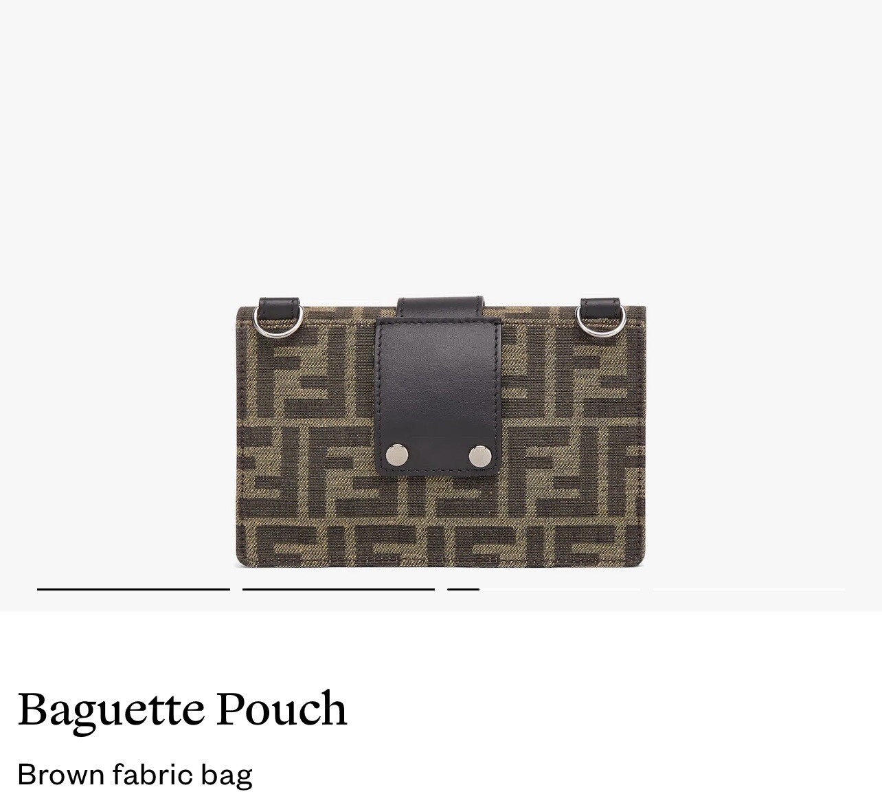 Fendi Baguette Pouch